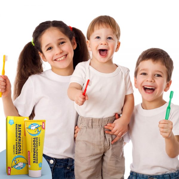 Soins Dentaires Dentifrice Enfant à La Banane